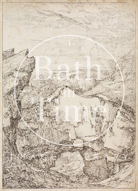 A study from Bathampton Down near Bathampton by Thomas Barker 1814