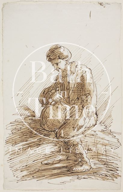 Old Barker's Beggar Boy, by Thomas Barker (1769-1849) c.1780-1849