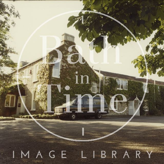 The Cedric Chivers bookbinding works at Portway House, Combe Park, Bath c.1984