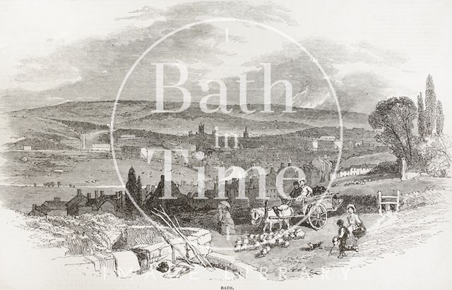 View of Bath from the South West c.1840