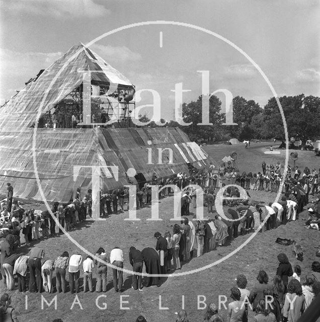 The Glastonbury Free Festival, Somerset 1971