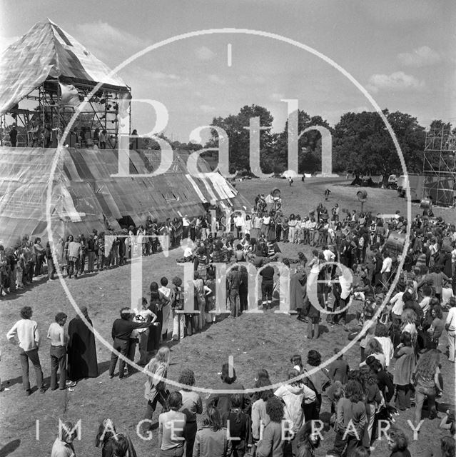 The Glastonbury Free Festival, Somerset 1971