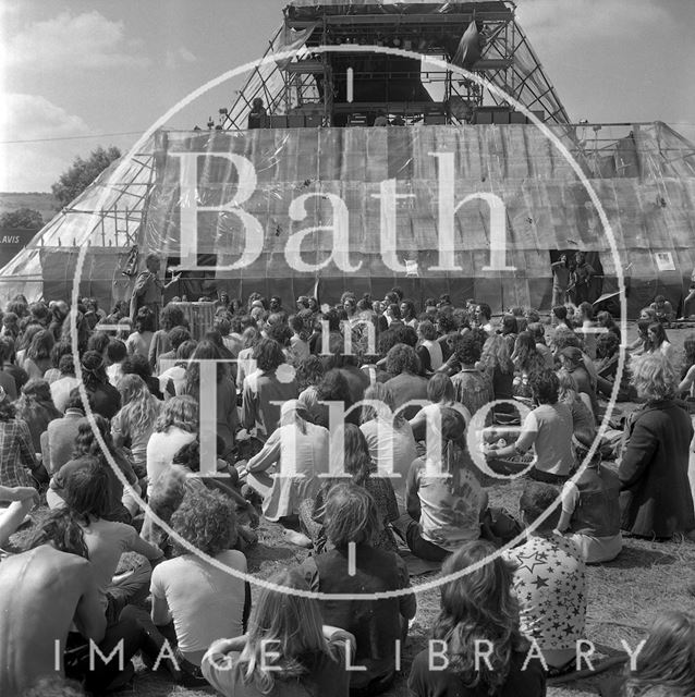 The Glastonbury Free Festival, Somerset 1971