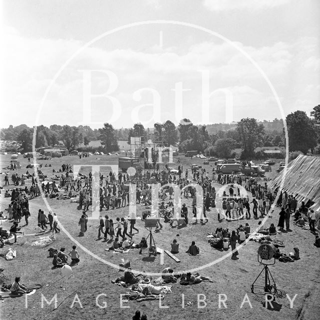 The Glastonbury Free Festival, Somerset 1971