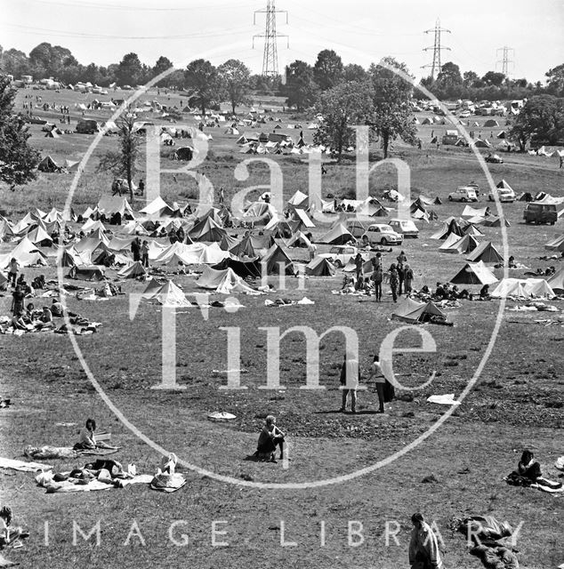 The Glastonbury Free Festival, Somerset 1971