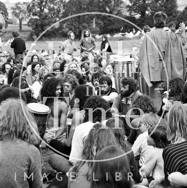 The Glastonbury Free Festival, Somerset 1971