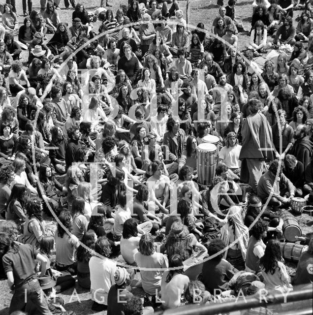 The Glastonbury Free Festival, Somerset 1971