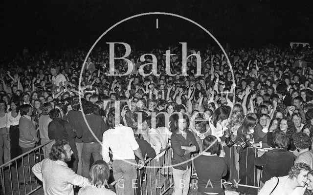 The Bay City Rollers at the Recreation Ground, Bath 1974