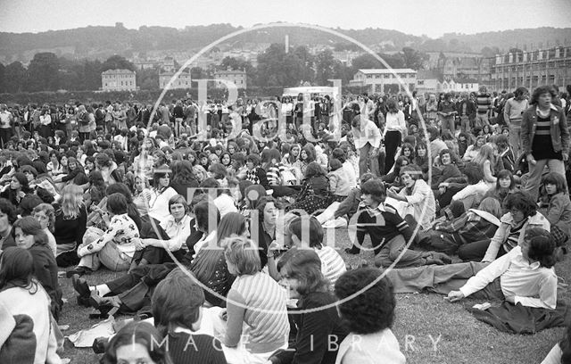 The Bay City Rollers at the Recreation Ground, Bath 1974