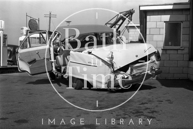 The car that Eddie Cochran was killed 1960