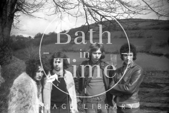 The Mirror pop group in Bath c.1970