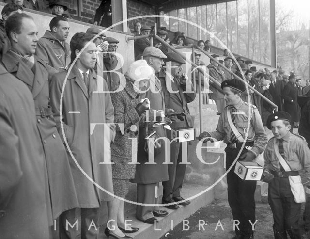 Collecting for St. John Ambulance at the Recreation Ground, Bath 1962