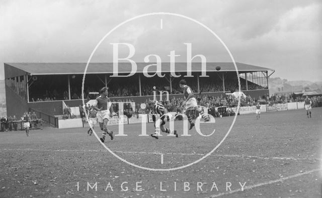 Bath City Football Club vs. an unidentified team c.1962