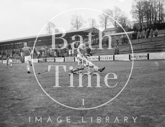 Action at Bath City Football Club c.1962