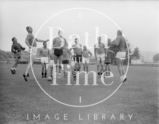 Bath City Football Club in training c.1962