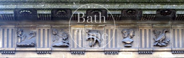 Metope, The Circus, Bath 1 1980s