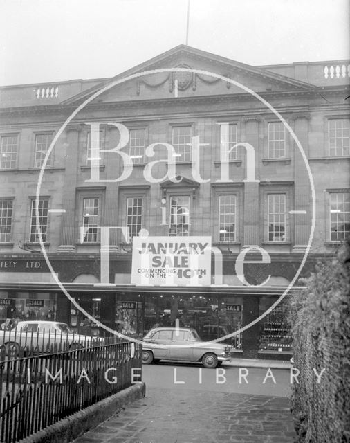 The Co-operative, Westgate Buildings, Bath c.1963