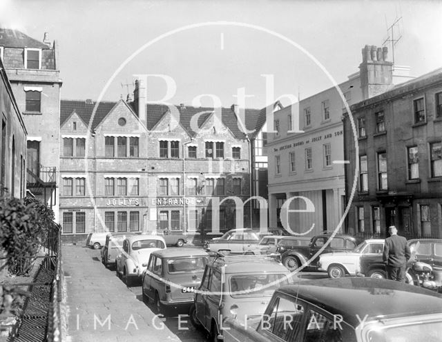 Old King Street and the rear of Jolly's Bath c.1963