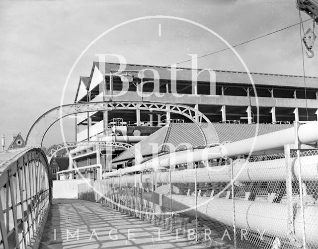 The Bath Gas Works and Windsor Bridge c.1963