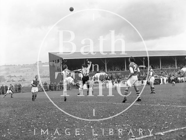 Bath City Football Club vs. an unidentified team c.1962