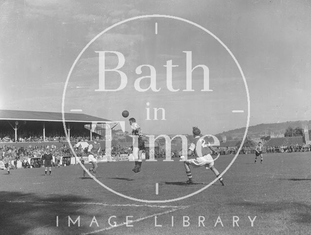 Bath City Football Club vs. an unidentified team c.1962