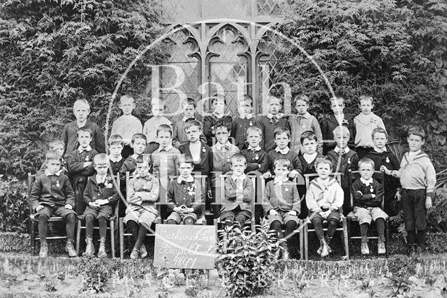 Bathwick Boys School class photo, Bath 1897