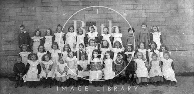 Class photo, East Twerton School, Group 2, Bath 1910