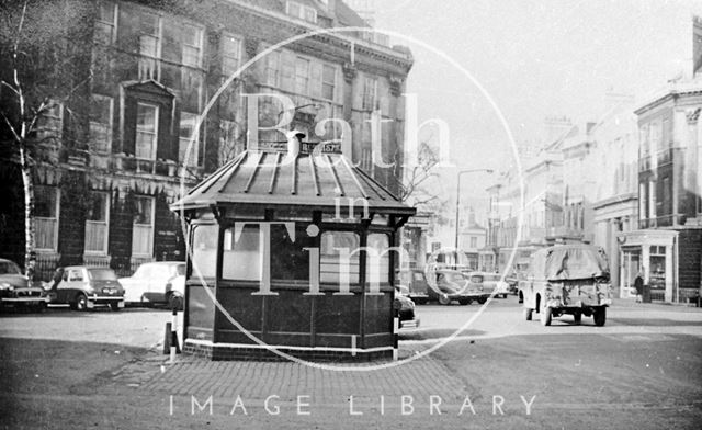 The taxi drivers rest, Laura Place, Bath c.1960