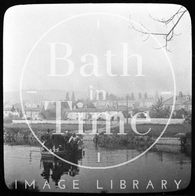 The Twerton Ferry, Bath c.1880