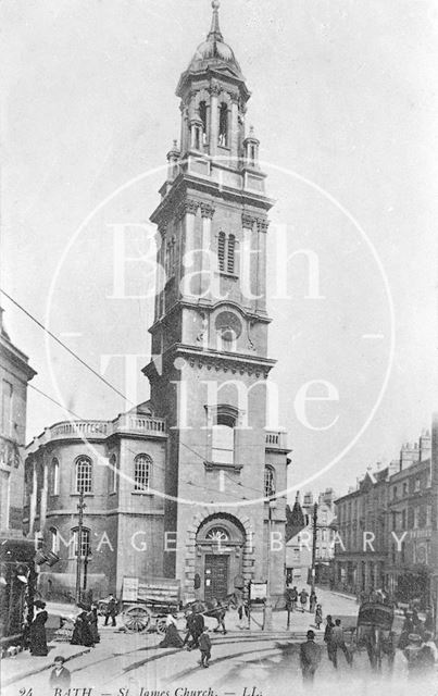 St. James's Church, Bath c.1900