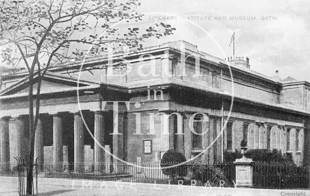 The Bath Literary and Scientific Institution, Terrace Walk, Bath c.1890