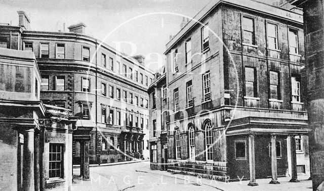 View of the Gainsborough Hotel, Hot Bath and Hetling Pump Room, Bath c.1910