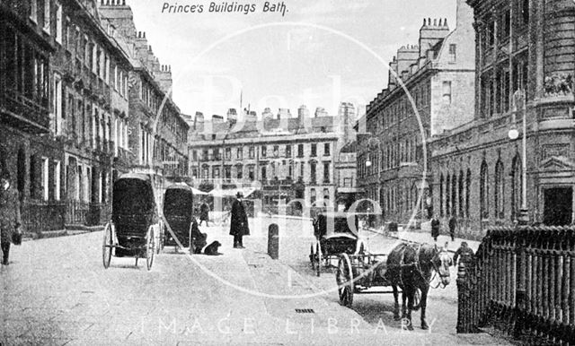 Princes Buildings, Bath c.1900