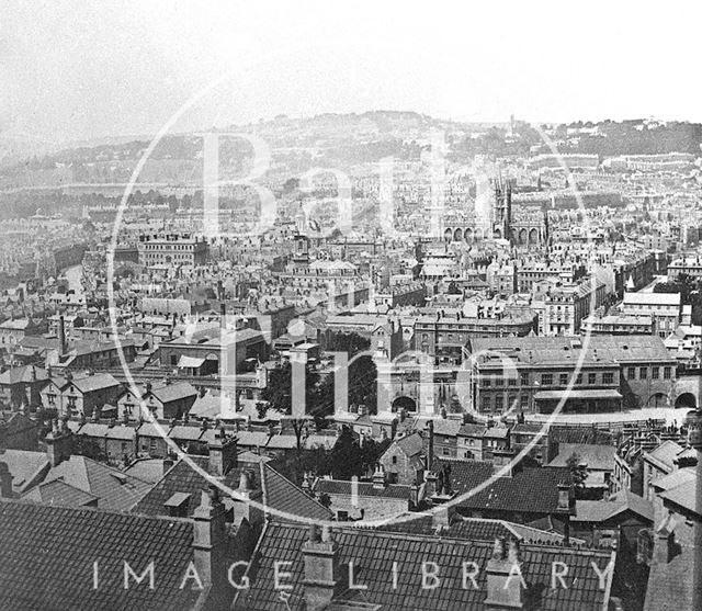 View of Bath from Beechen Cliff c.1880