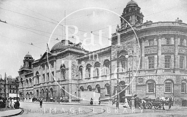 The Guildhall, High Street, Bath c.1910