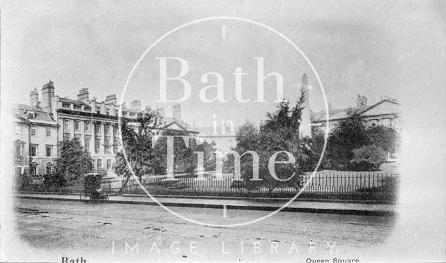 Queen Square, Bath c.1900