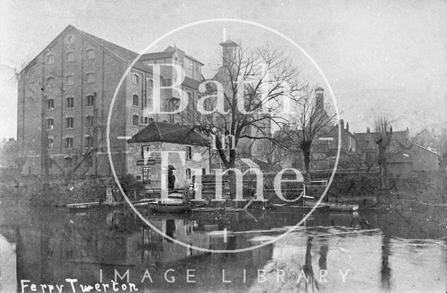 The ferry at Twerton, Bath c.1900