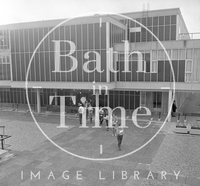 University of Bath Library move 1971