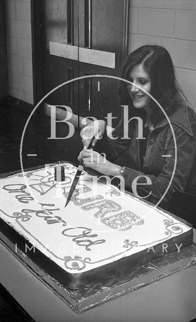 University of Bath Radio Birthday Cake 1974