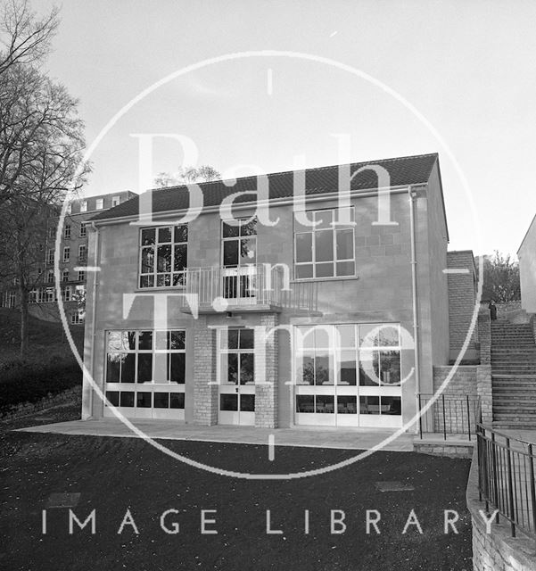 Bath College of Domestic Science, new building on Sion Hill 1973