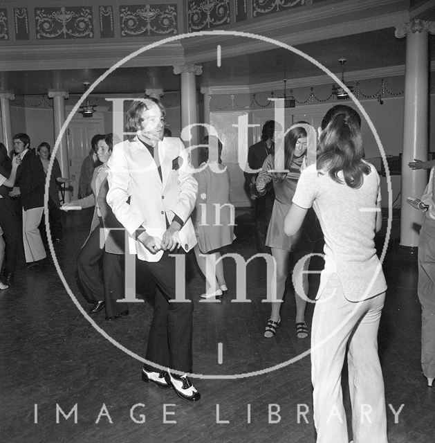 HTV Go Go Dancers auditions at the Octagon Chapel, Milsom Street, Bath 1970