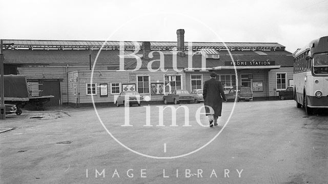 Frome Railway Station, Somerset 1971