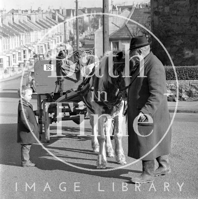 John Connor, Scrap metal merchant, Oldfield Park, Bath 1971