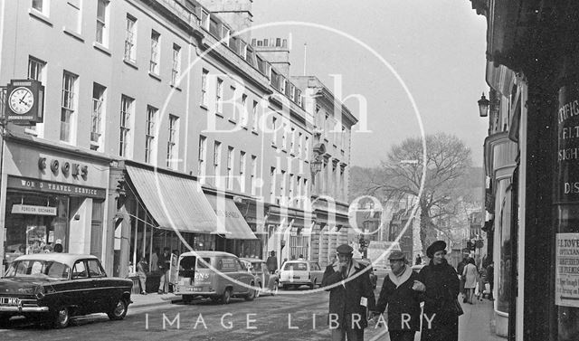 The demolition of Northgate Street, Bath 1971