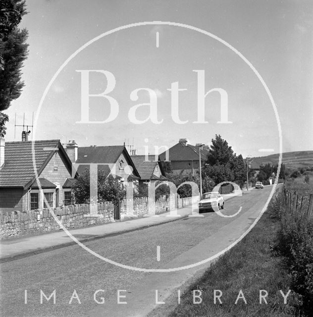 Batheaston Relief Road affected areas, Beckford Gardens, Bath 1971