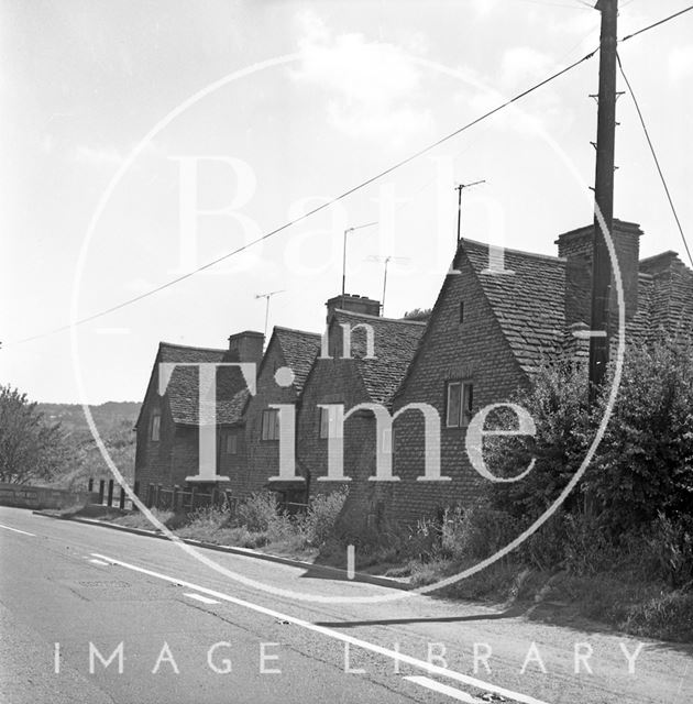 Box Road, Bathford. Batheaston Relief Road affected areas 1971