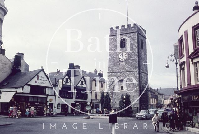 St. Leonard's Tower, Newton Abbot, Devon c.1960