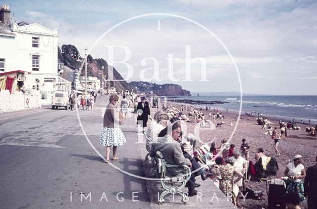 Den Promenade, Teignmouth, Devon 1961