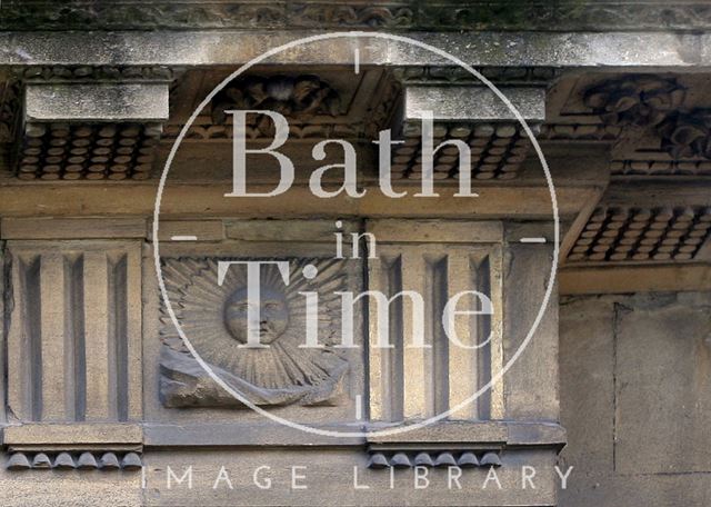 Metope, The Circus, Bath 72 1980s