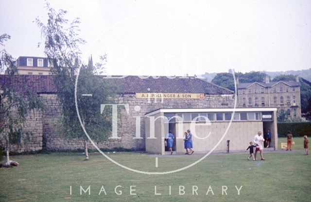 The toilets on the Recreation Ground, Bath c.1960